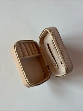 Travel Jewelry Case, Blush Pink